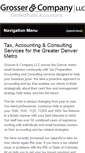 Mobile Screenshot of grossercpa.com